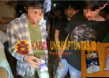 Gagalkan Peredaran Ganja di Dungingi, Polresta Gorontalo Kota Tangkap Dua Pemuda Dini Hari