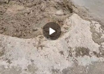 Lantai Jemuran di Desa Bulangita Diduga Bermasalah