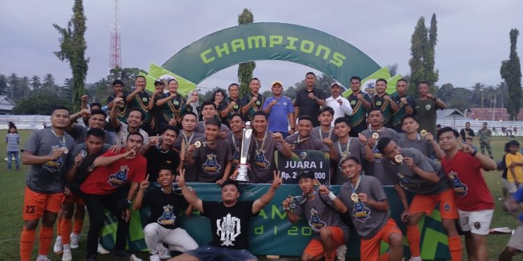 Ketua PSSI Nasir Giasi, Kompetisi Danramil Cup Menjadi Sarana Mempererat Tali Persaudaraan Antar Warga