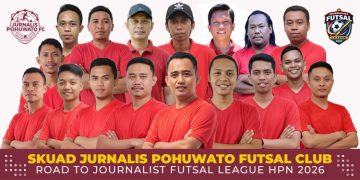 Bertempat Adiyaksa Mini Soccer Limboto,  Jurnalis Pohuwato FC Siap Tampil Impresif di Journalist Futsal League