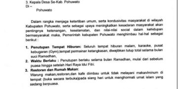 Jelang Bulan Ramadhan, Bupati Saipul Mbuinga Perintahkan Tempat Hiburan Malam  di Tutup