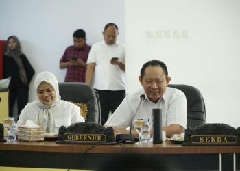 Di Tengah Isu Keretakan, Gusnar–Idah Kompak Pimpin Rapat Pemprov