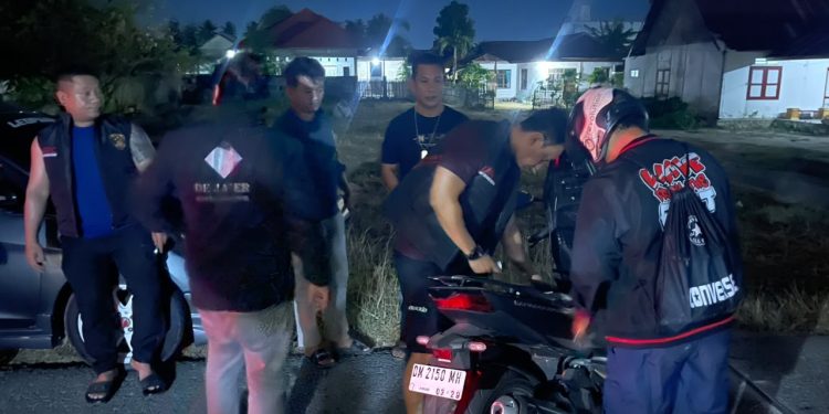 Patroli Malam URC Polresta Gorontalo Kota Sasar Titik Kumpul Warga, Cegah Gangguan Kamtibmas