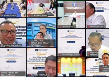 Kemenkum Gorontalo Perkuat Peran di Forkopimda, Dukung Proyek Perubahan Strategis