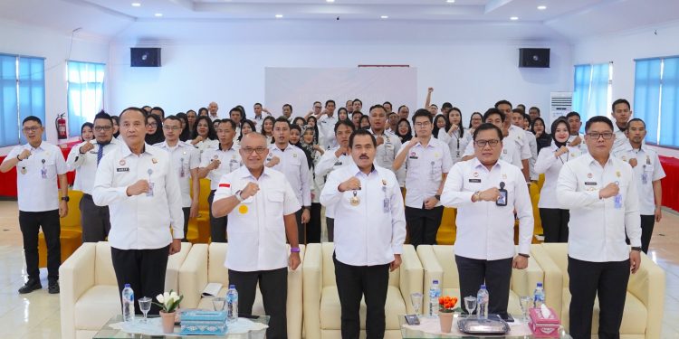 Kanwil Kementerian Hukum Gorontalo Perkuat Tata Kelola dan Harmonisasi Organisasi
