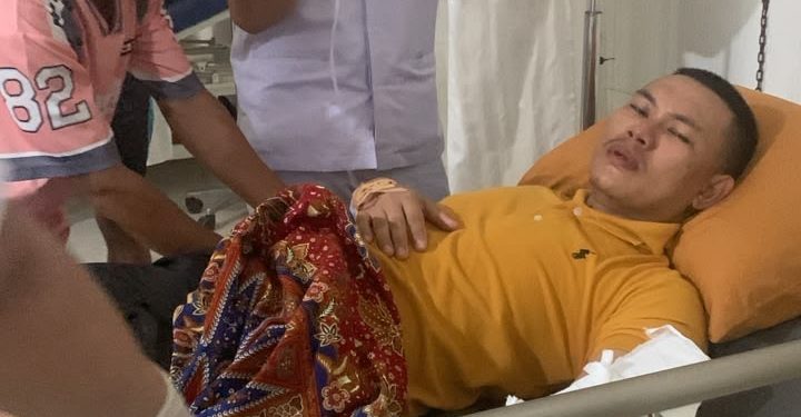 Wartawan MIMOZA TV Kecelakaan di Jalan HB Yasin, Pengendara Scoopy Diduga Kabur