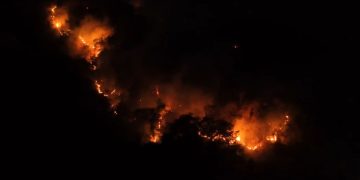 Kebakaran Lahan di Bondawuna Suwawa Selatan, Tiga Hektare Lebih Terbakar