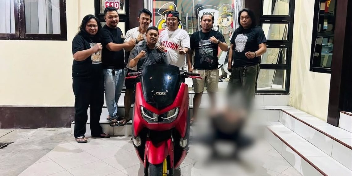 Team URC Polresta Gorontalo Kota Amankan Terduga Pelaku Curanmor di Dembe I
