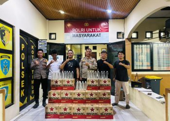 Berawal dari Laporan Warga, Polisi Gerebek Warung Penjual Miras di Kota Gorontalo