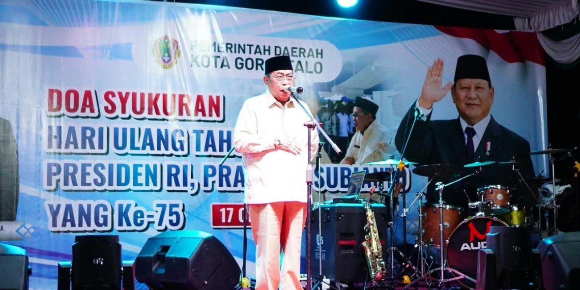 Tak Sekadar Buat Flyer, Adhan Isi Peringatan HUT Prabowo dengan Doa Syukuran