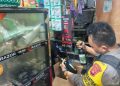 Patroli Malam Polsek Kota Utara, Sejumlah Botol Miras Diamankan