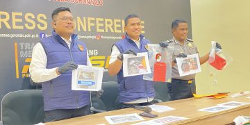 Polda Gorontalo Ungkap Kasus PETI di Bone Bolango, Pemodal dan Kepala Kongsi Jadi Tersangka